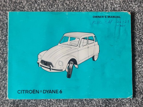 Libretto citroen dyane - libretto, 6