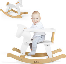 Cavallo a Dondolo in Legno per
