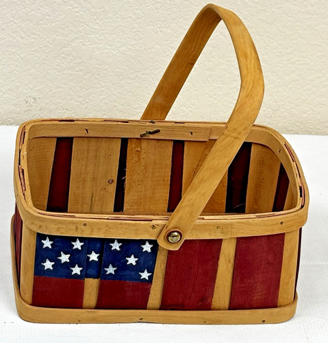 Cesto rustico patriottico - cesto,