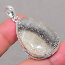 Ciondolo gioielli etnici moda pietra preziosa a forma di pera sciolta...