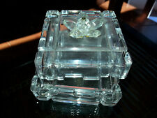 cofanetto scatola portagioie cristallo vintage centro tavola porta confetti