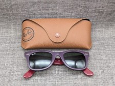 Occhiali da sole Ray-Ban Wayfarer RB2140 47/22 viola/verde