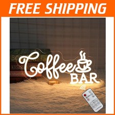 Insegna LED Caffè Bianco