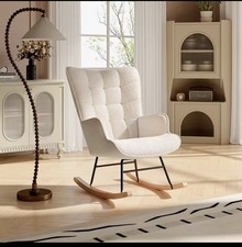 sedia a dondolo poltrona moderna soggiorno cucina sala da pranzo