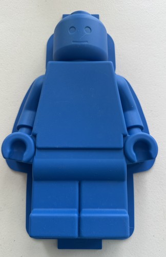 Lego blu minifigure stampo per - blu,