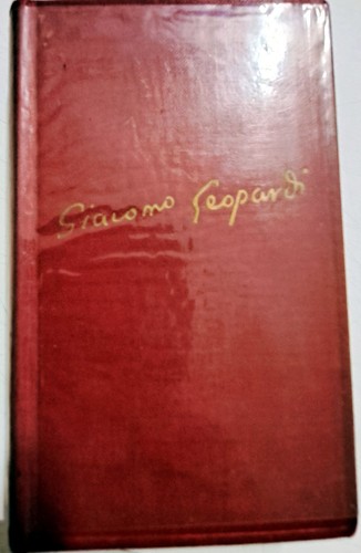 Libro giacomo leopardi canti - giacomo,