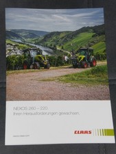 CLAAS NEXOS 260 - 220 depliant trattori del 11/2024 (C 213)