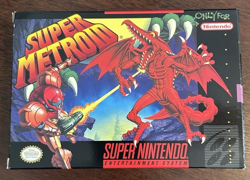 Super metroid snes completo - super, di