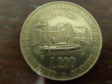 Moneta 62. L. 200. 1989