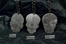 Collana con ciondolo calaveras - collana,