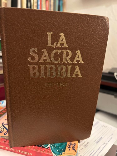 La sacra bibbia cei - vv.,