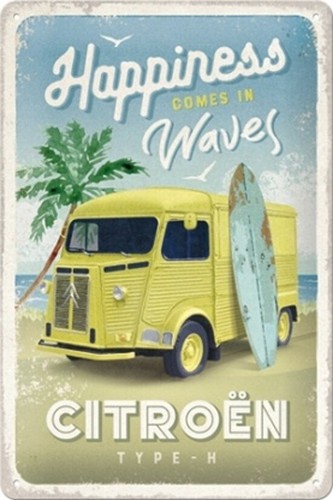 Targa latta citroen type h - targa,
