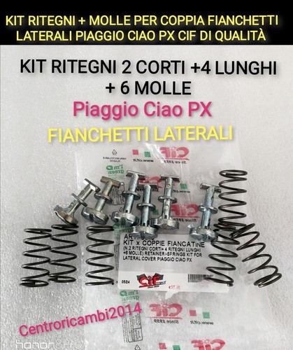 Kit ritegni molle - per, coppia
