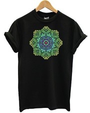 T-shirt mandala colorata moda