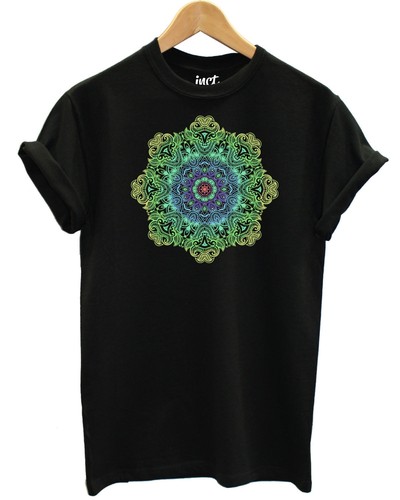 Shirt mandala colorata moda - colorata,