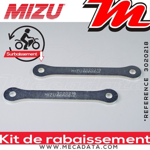 Kit rabaissement yamaha - rabaissement, tdm