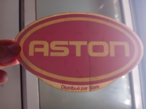 Sticker vintage aston - sticker,
