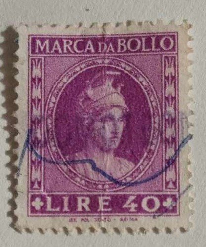 Marca bollo 40 - marca, da