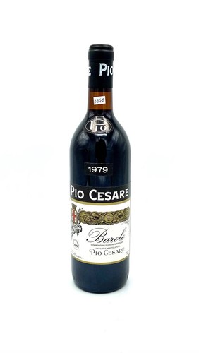 Vintage bottle pio cesare - bottle,