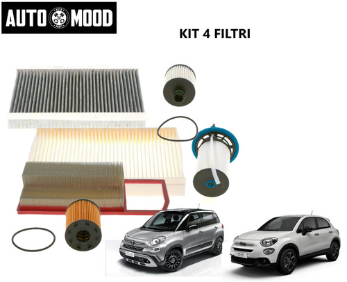 Kit filtri tagliando - tagliando, fiat