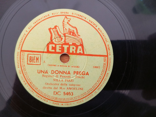 Nilla pizzi giri 10 - pizzi,, 78