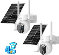 3G/4G LTE Telecamera Solare Esterno Con SIM Scheda 2K HD PTZ Telecamere Senza Fi