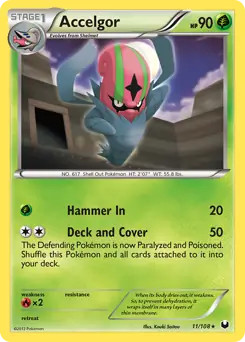 Accelgor 108 pokemon - -,