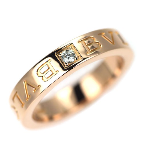 Anello bulgari k18pg diamond - bulgari,