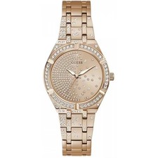 Orologio Donna GUESS AFTERGLOW GW0312L3 Acciaio Rosè Swarovski