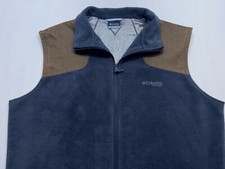Columbia Fleece Vest Mens Size
