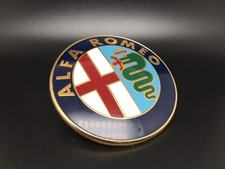 ALFA ROMEO 75MM LOGO SCUDO SIGLA EMBLEMA FREGIO STEMMA SCRITTA TARGHETTA BADGE