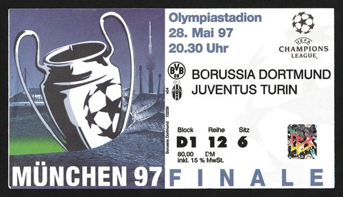 Biglietto 1997 borussia - |, |