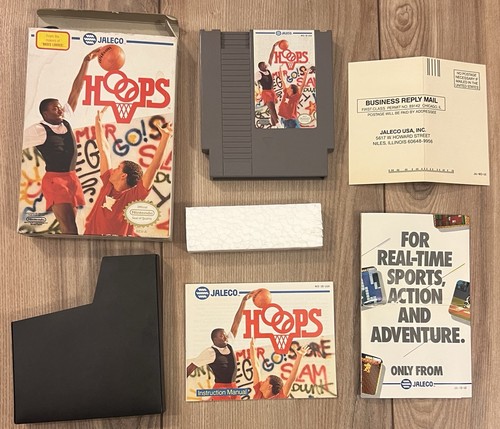 Jaleco hoops nintendo - hoops, nes
