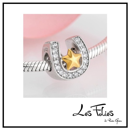 Charm ferro cavallo stella - cavallo,