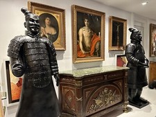 Pair of Monumental Life-Size