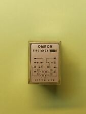 OMRON MY2K RELE  "BISTABILE"  2 SCAMBI 5A 24Vcc completo di zoccolo