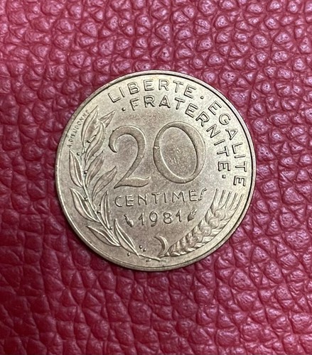 Monete francesi 20 centesimi - monete,