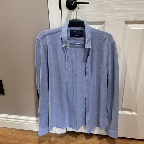 Zara man denim shirt - denim, medium