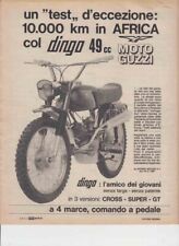 advertising Pubblicità MOTO GUZZI DINGO-CROSS 1967 MOTOITALIANE