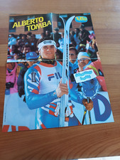 Poster Renzo Arbore+Frassica+Alberto Tomba misura 55X42-Tutto musica  spettacolo