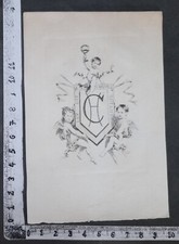 WUNDERKAMMER P EXLIBRIS 51 - " ARALDICO LEX EST NOT AMUS " - * * - C