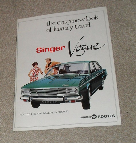 Brochure singer vogue - brochure,