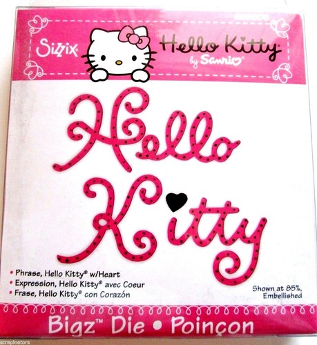 Hello kitty phrase with - phrase,