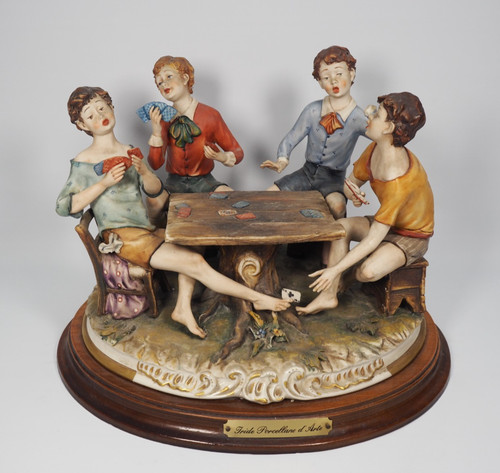 Grande statuina capodimonte - statuina,