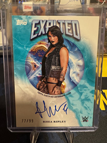 Topps 2025 exalted wwe rhea - 2025,