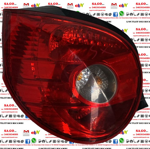 Stop fanale posteriore - stop,