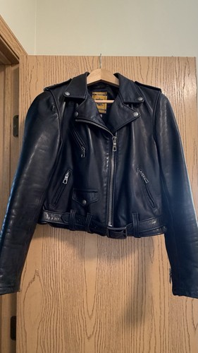 Giacca pelle agnello moto - di,