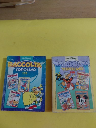 Lotto raccolta topolino - topolino, n