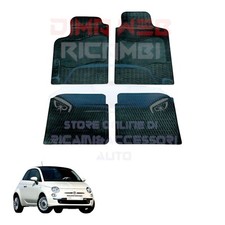 SET TAPPETINI 4 PEZZI IN GOMMA