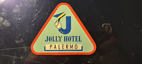 Etichetta per valigia vintage